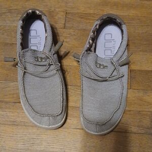 Hey Dude Mens Moccasins in Tan